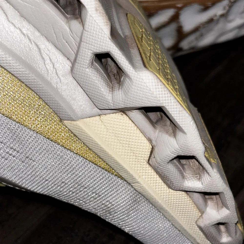 On Cloudmonster 2 running shoes in Undyed/Zest WSZ9,5 - Picture 5 of 15